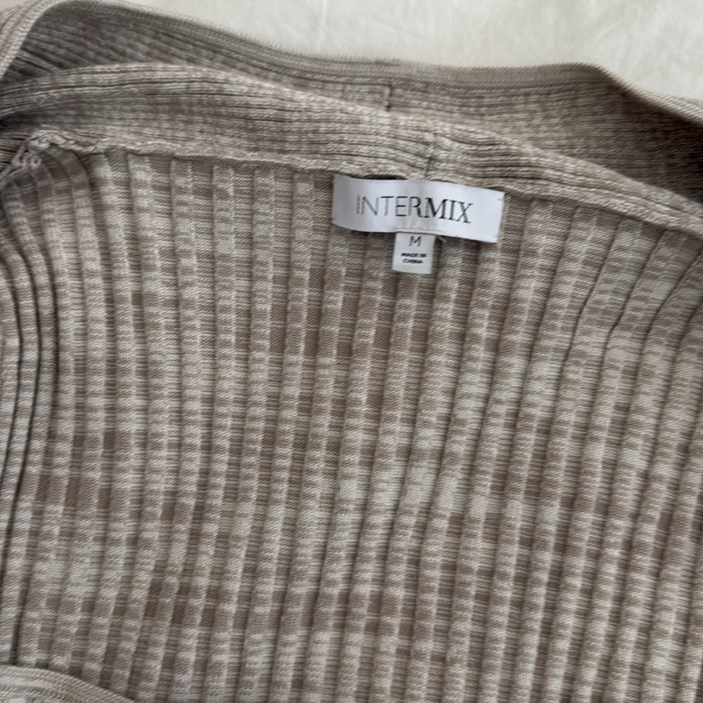 INTERMIX Raelyn Rib Knit Top - Picture 7 of 10